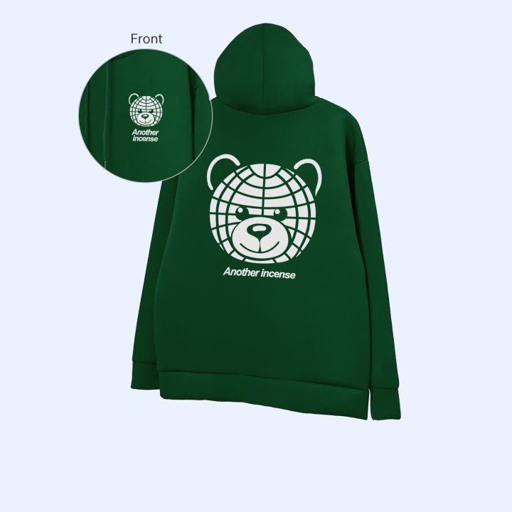 Block Bear Hoodie